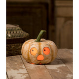 Paper Mache Frightened, Ghostly, & Grouchy Gourds