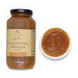apple bourbon pulled pork starter slow cooker bbq pork sauce