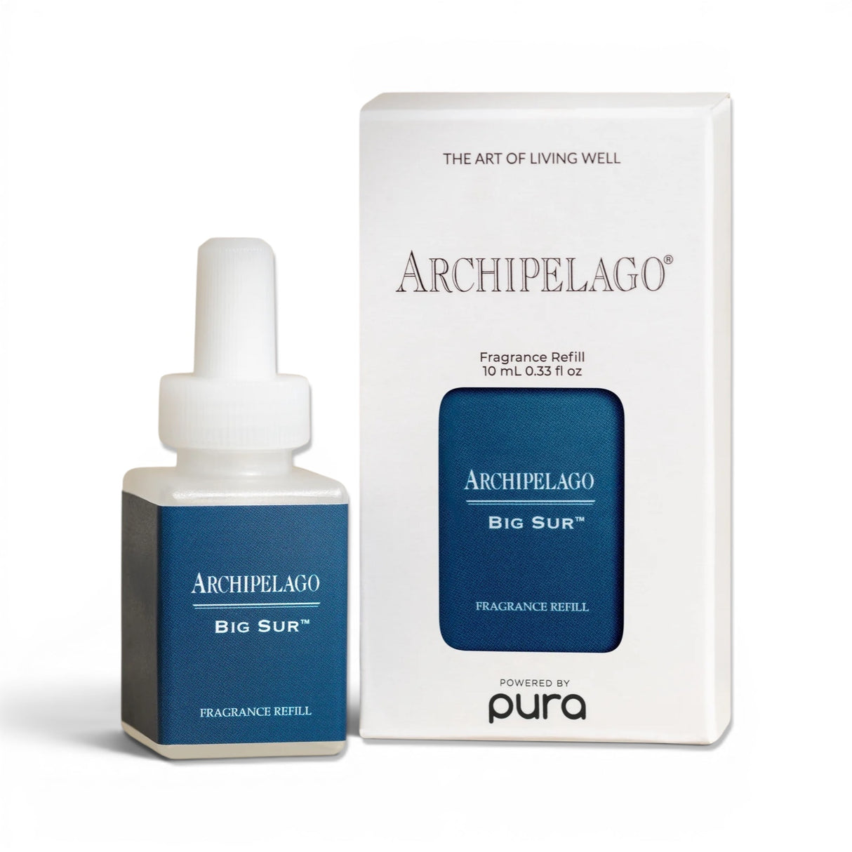 archipelago big sur pura refill cedar amber musk home fragrance oil coastal scent