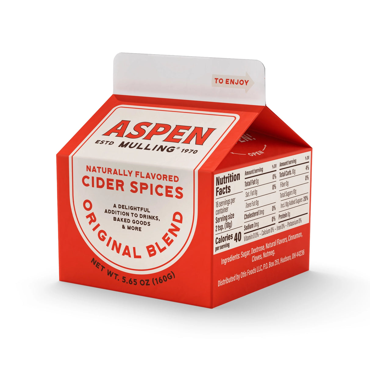 Aspen Mulling Spices Original cider spice blend with cinnamon, cloves, and nutmeg