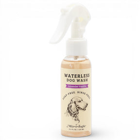 waterless dog wash lavender vanilla rinse free dog deodorizer coat refresher