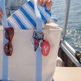 Nautical & Lake Floating Boat Keychain