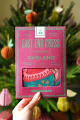 Baubles Sewn Paper Garland | East End Press