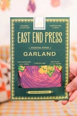 Hand-Sewn Vegetables Paper Garland | East End Press