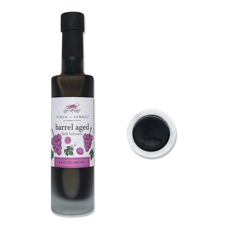 barrel aged dark balsamic vinegar for salads marinades and finishing dishes