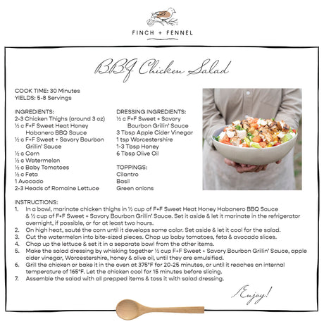 Sweet Bourbon Grillin’ BBQ Sauce | Finch + Fennel