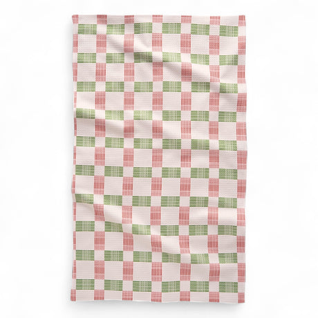christmas tea towel by geometry