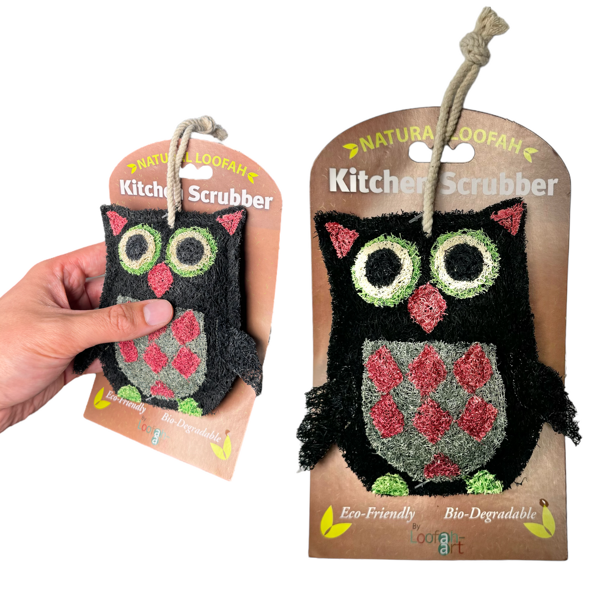 Loofah Art Kitchen Scrubbers