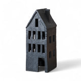 black terracotta spooky house