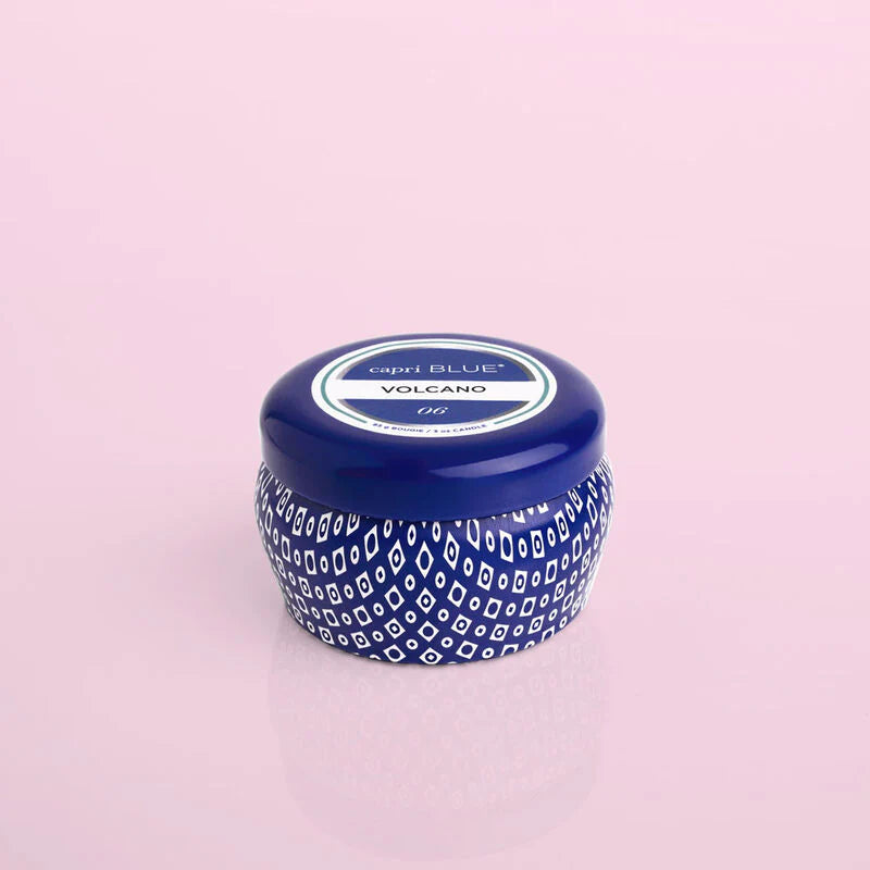 Volcano Mini Tin Candle | Capri Blue