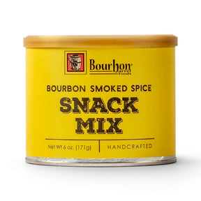 bourbon smoked snack mix gourmet party snack tin