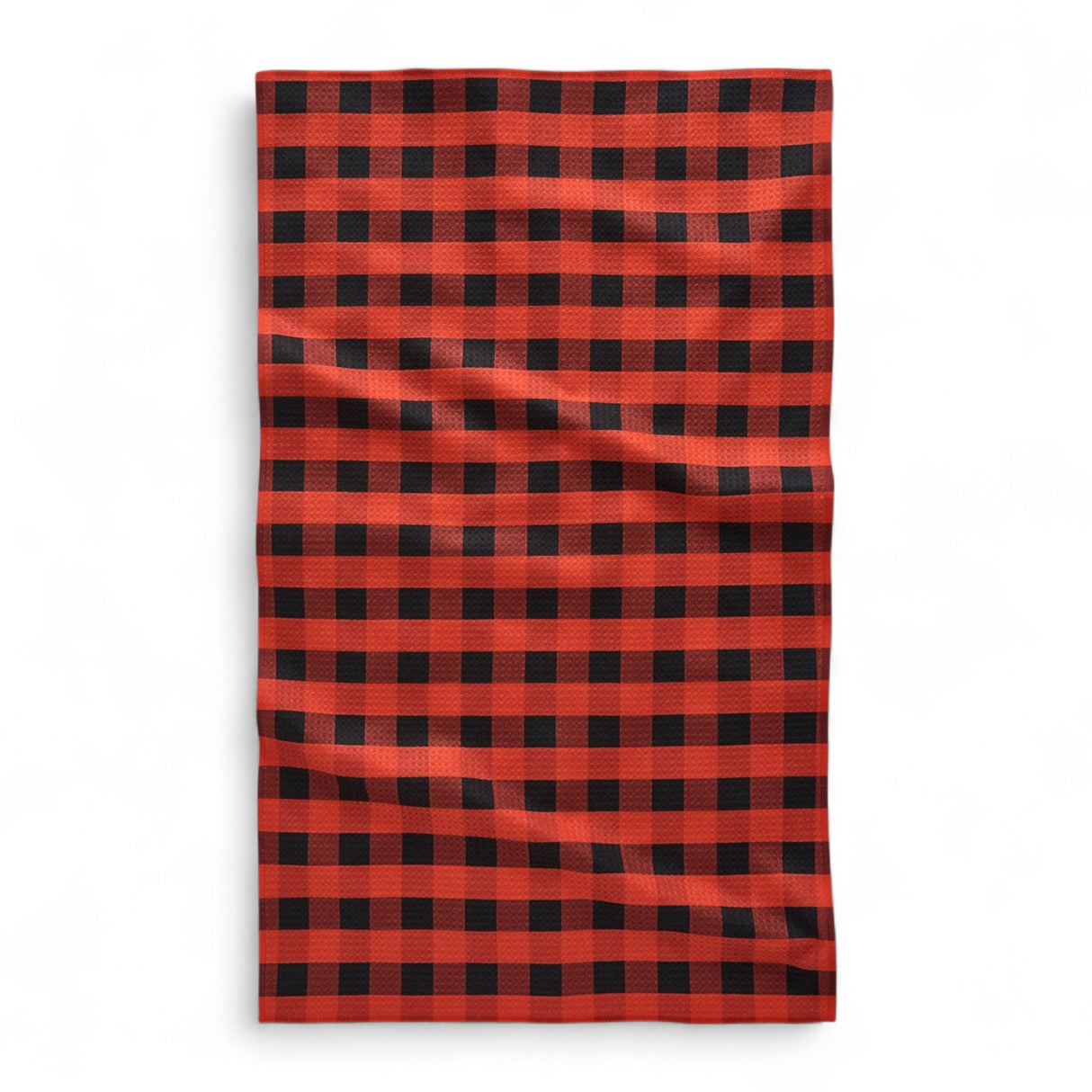 Burnt Ember Geometry Tea Towel