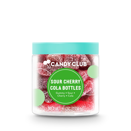 Sour Cherry Cola Bottles | Candy Club