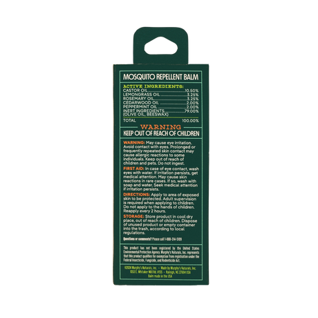 Mosquito Repellent Balm Stick | Murphy's Naturals