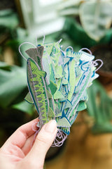 Hand-Sewn Tasty Anchovies Paper Garland | East End Press