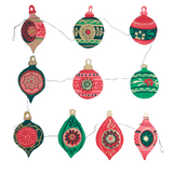 Baubles Sewn Paper Garland | East End Press
