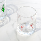 Christmas Icon Bubble Drinking Glass
