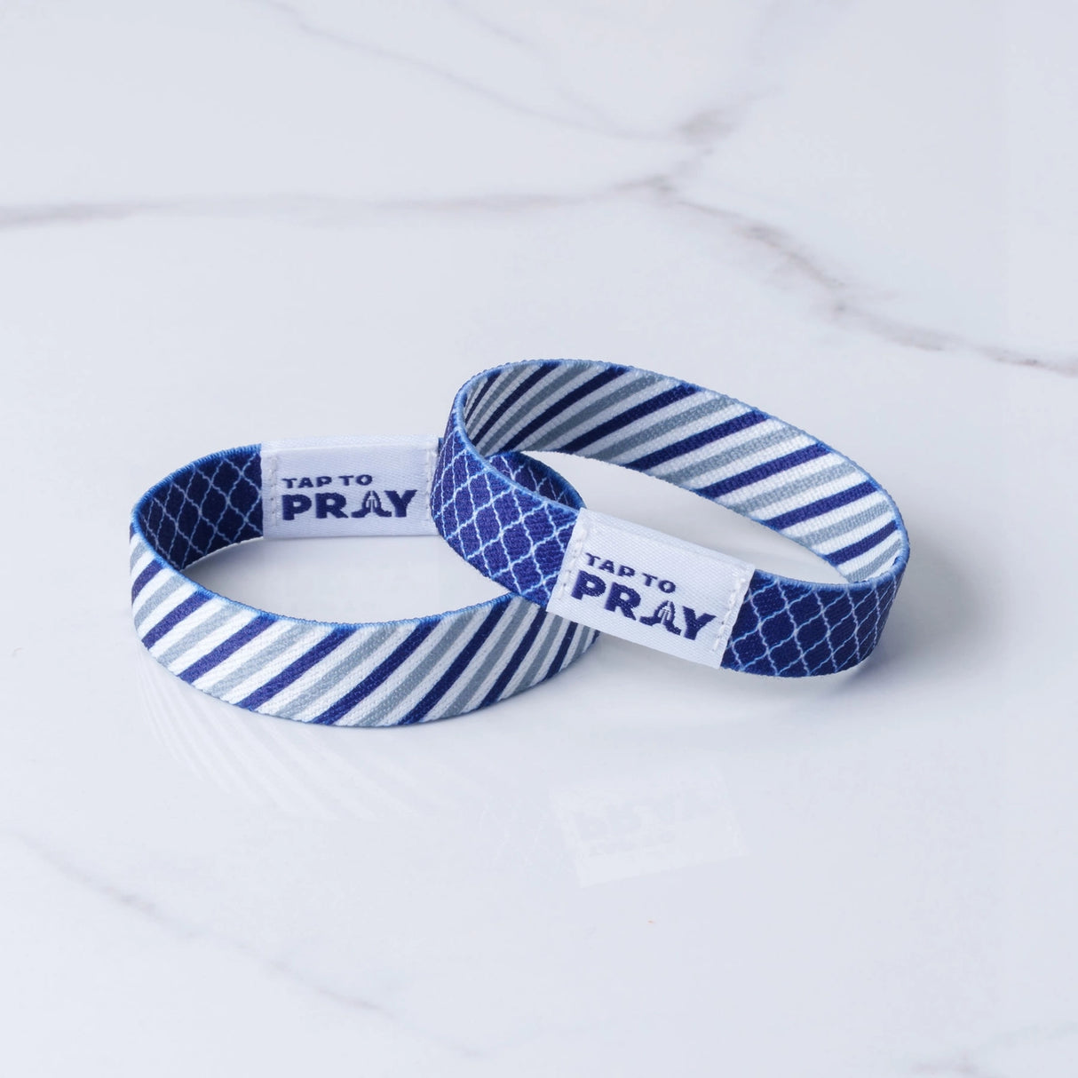 Graphite & Ink Tap to Pray Wristband