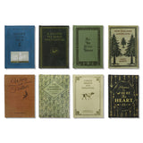 decorative canvas faux book storage box with hidden compartment