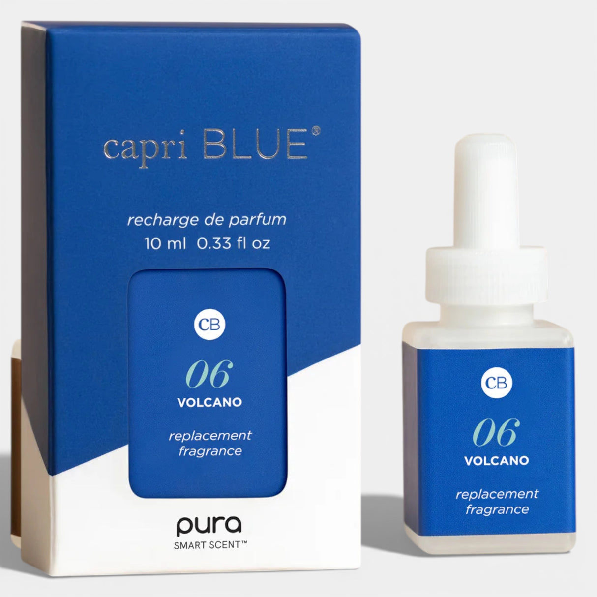 Capri Blue Volcano Pura fragrance refill with tropical citrus and sweet vanilla home scent