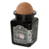 Cauldron & Crabapple candle in glass jar, 6 oz with 40-hour burn time by northern lights
