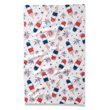 Ice Cream Celebration Geometry Tea Towel