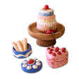 ceramic cake shaped trinket boxes with lids decorative dessert storage containers