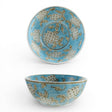 hand painted cherry blossom serving bowl blue ceramic large floral serving bowl decorative kitchen bowl