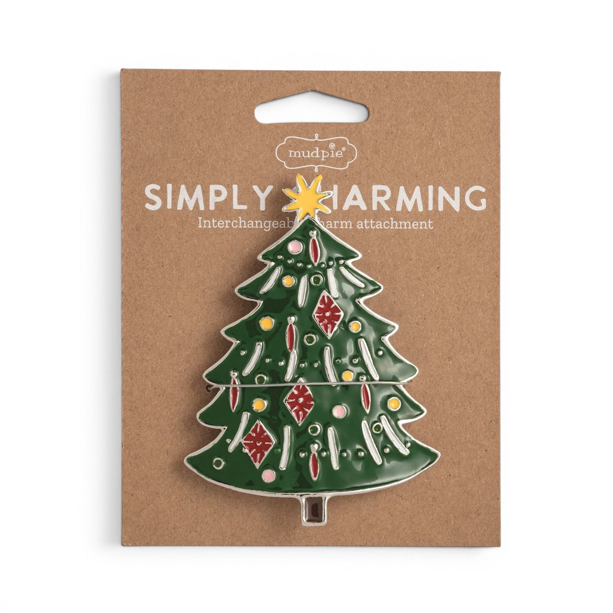Christmas tree Simply Charming magnetic charm for seasonal serving bowl or serving board