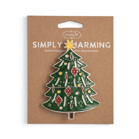 Christmas tree Simply Charming magnetic charm for seasonal serving bowl or serving board