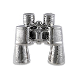 chrome ceramic binoculars decorative object shelf accent