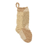 Chunky Knit Neutral Beige Stocking