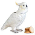 white cockatoo bird ceramic cookie jar by Creative Co-Op