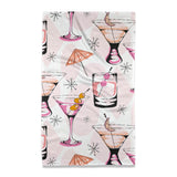 Cocktail Hour Geometry Tea Towel