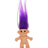 Tiny Troll Doll Christmas Ornaments