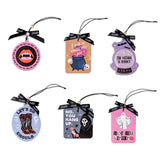 Crush Let’s Go Ghouls Halloween car air fresheners in assorted spooky designs and fall scents