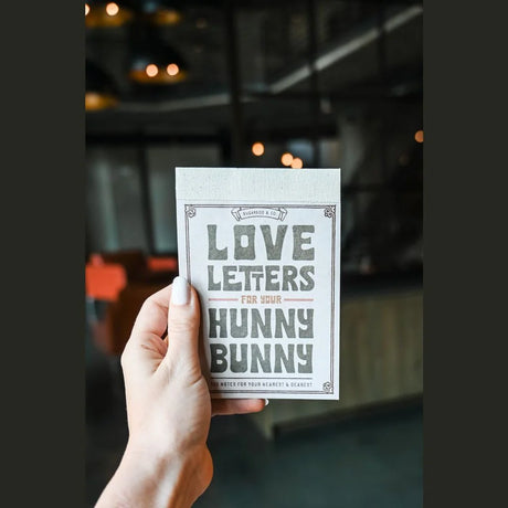 150 Love Letters for Your Hunny Bunny | Perforated Note Book