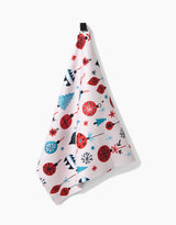 Ornaments Geometry Tea Towel