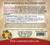 Jalapeño Cheddar Dip Mix | Carmie's