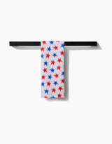 Funky Stars USA Geometry Tea Towel