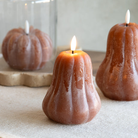 Gourd LED Flameless Wax Candle