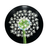 dandelion vinyl record wall art sugarboo 12 inch botanical hanging decor