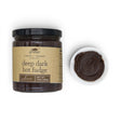 Deep dark hot fudge sauce chocolate dessert topping gourmet fudge sauce for ice cream and brownies
