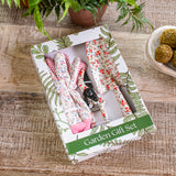 Red Floral Gardening Tool Gift Set