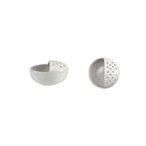 White Ceramic Berry Bowl Strainer