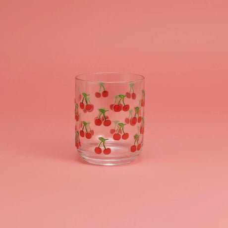 Cherry Icon Acrylic Drinking Glass