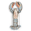 wood lobster wall decor distressed coastal nautical wall art beach house lake house decorative hanging accent