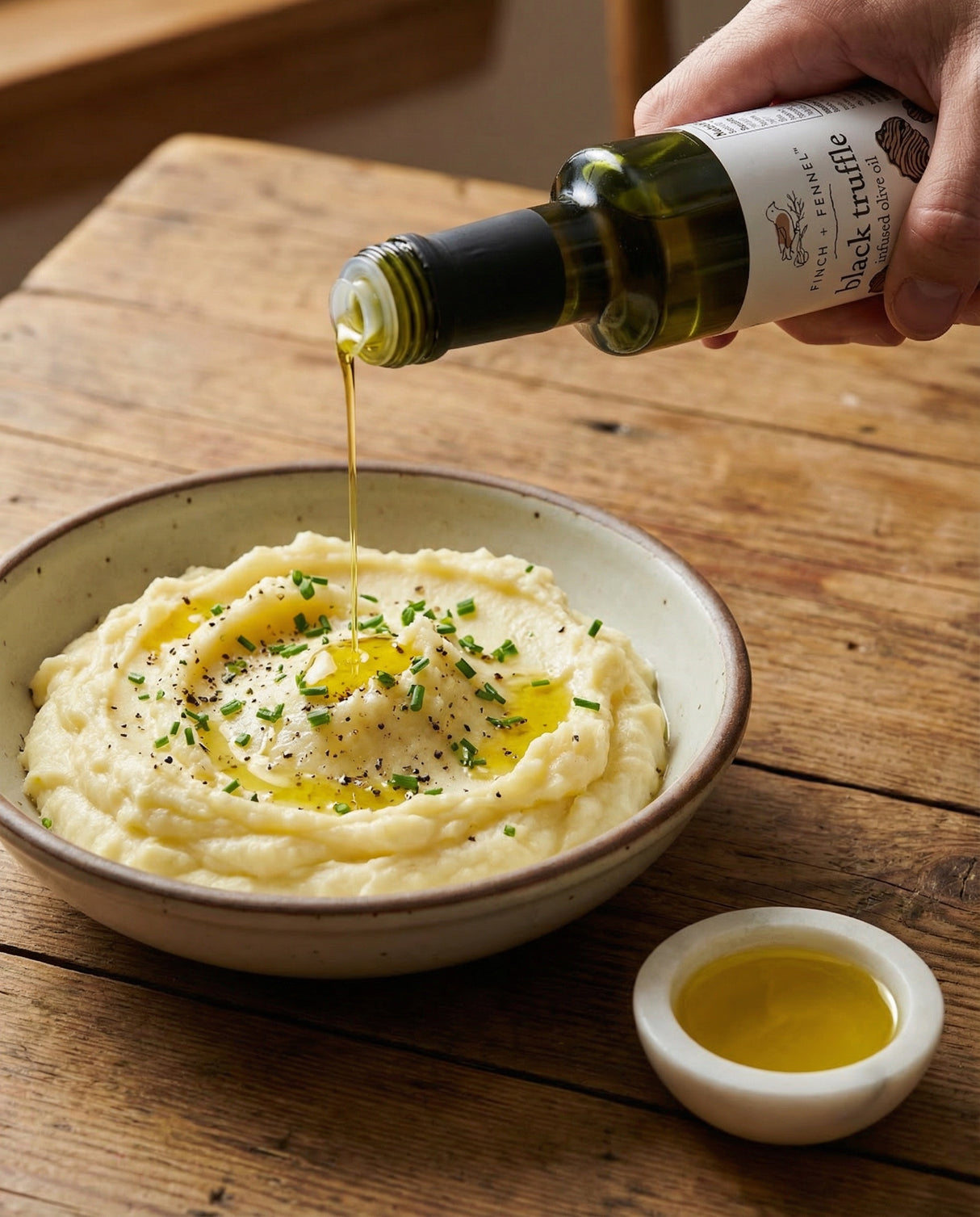 Black Truffle Infused Olive Oil | Finch + Fennel
