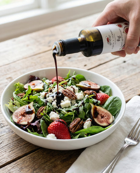 Fig Barrel Aged Dark Balsamic Vinegar | Finch + Fennel