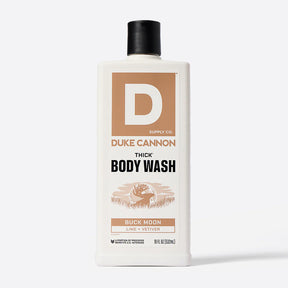 Duke Cannon Buck Moon THICK Body Wash lime and vetiver scent 18 oz